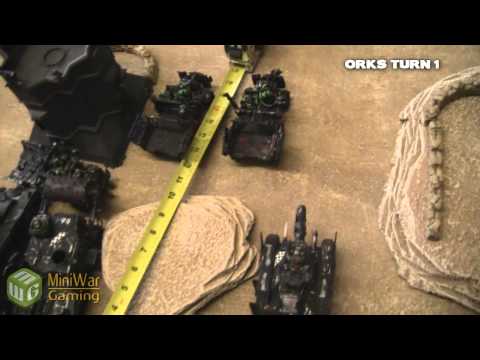 Orks VS Imperial Guard - Part 1/5