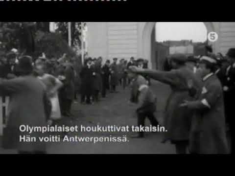 Hannes Kolehmainen 1920 Olympiamaraton