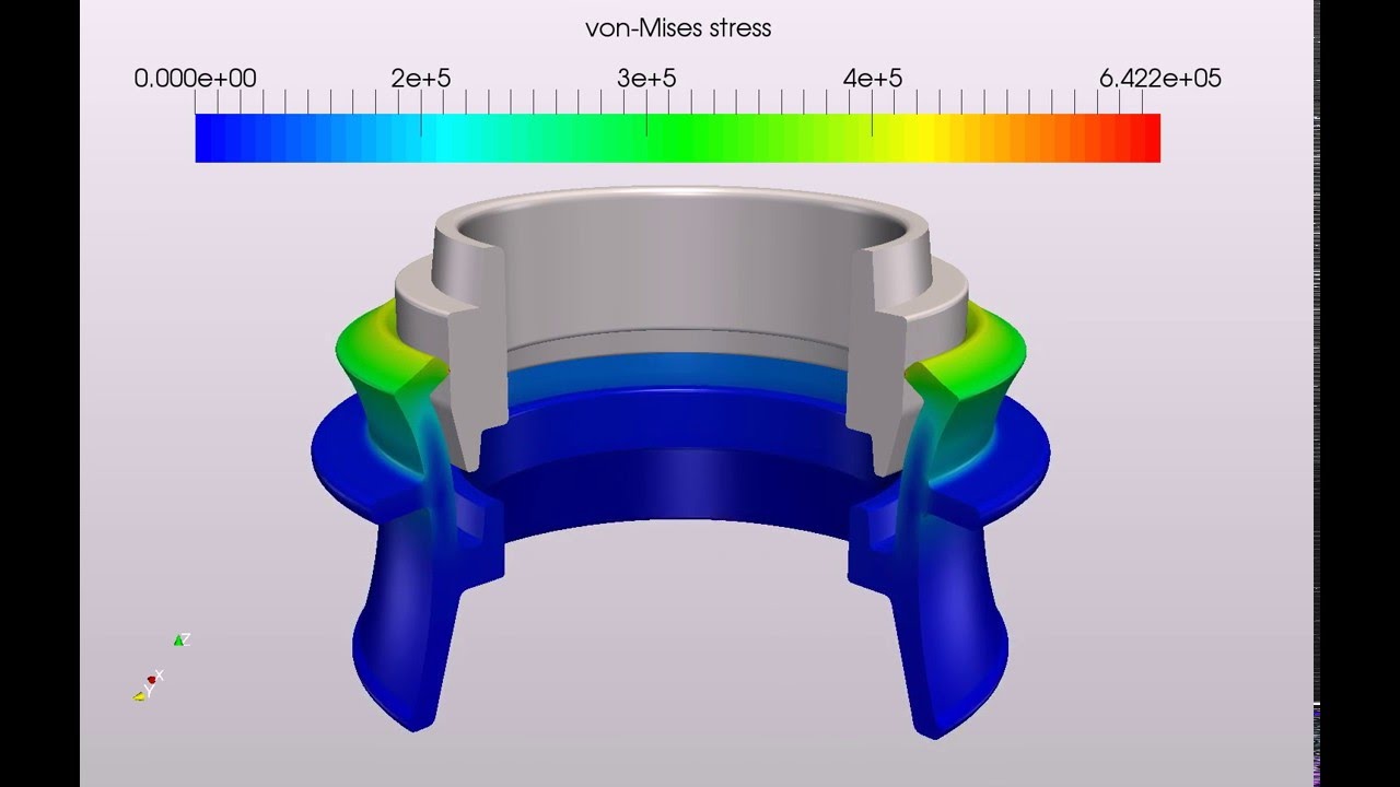 Rubber Seal Sliding Analysis