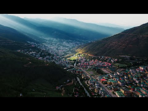 Beautiful Sakteng village in Bhutan
