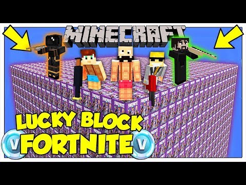 LA SFIDA DEI LUCKY BLOCK GIGANTI DI FORTNITE! - Minecraft ITA