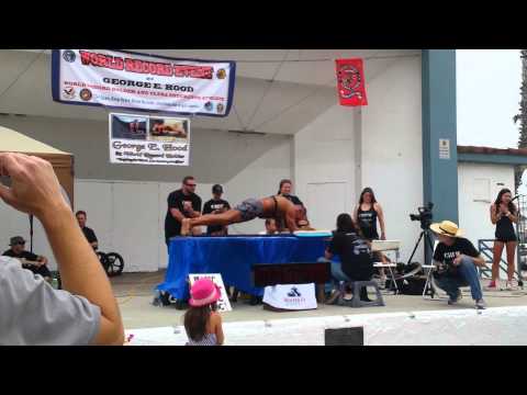 George Hood world record plank