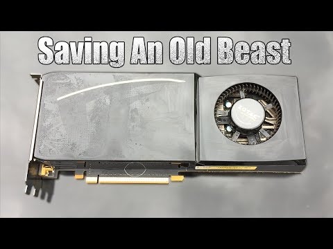 古いフラッグシップGPUをダンプから保存 (Saving an Old Flagship GPU From The Dump)