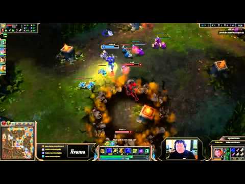 Scarra- Jayce vs Jarvan IV (17min Down Nexus!) (Diamond I)