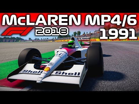F1 2018 AYRTON SENNAS MCLAREN AGAIN! (F1 2018 Classic Cars)