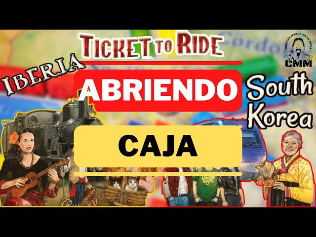Vídeo relacionado con Days of Wonder | ¡Aventureros al Tren! Iberia y Corea del Sur | Expansión | Juego de Mesa | A Partir de 8 Años | De 2 a 4 Jugadores | 30-60 Minutos por Partida |