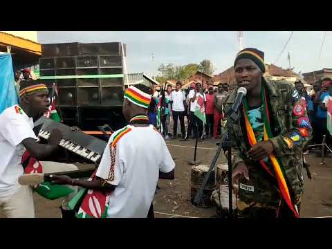 Can't blame you reggae live performance by President Japesa at its best in muhoroni