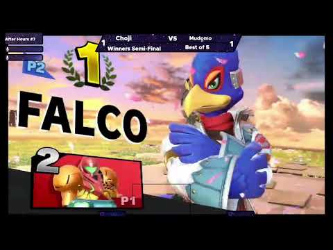 Choji (Samus) vs Mudomo (Falco) -  Winners Semi-Final  - Fated After Hours #7