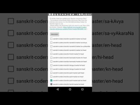 Stardict Dictionary Updater