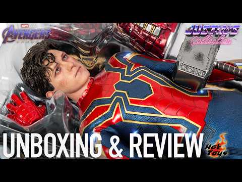 Hot Toys Iron Spider 2.0 Artisan Avengers Endgame Unboxing & Review