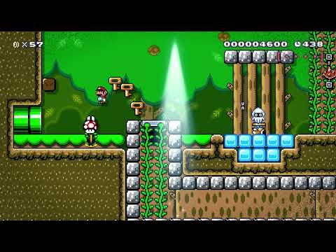 Zelda OoT: Forest Temple (Super Mario Maker 2)