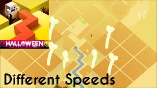 Dancing Line - The Halloween Puzzle (Different Speeds)