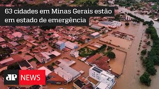 Salinas, em Minas Gerais, tem mais de mil pessoas desalojadas