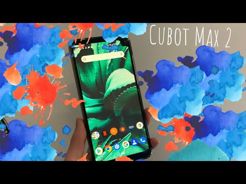 Cubot Max 2 Unboxing and Test / Unboxing Video / side notch / CUBOT Max 2 / Review / Test / Cubot /