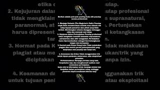 Kode Etik Sebagai Pesulap #shorts #streetmagic #pesulap #magician