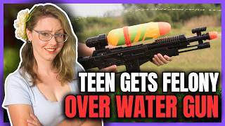 Teen Hit with Felony Charges Over Water Gun
