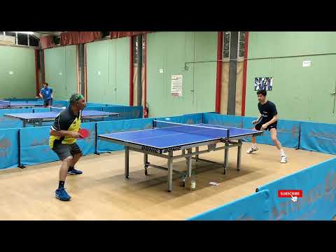 Tennis de table - Tournoi Vétéran 1 - Nourdine vs Romuald - 24/01/22