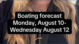 Tampa Bay boating forecast