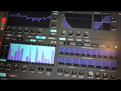 SynthMaster 2.9.10 - Tutorial - Pitch Quantize - Note Sequencer - NEW Factory Presets