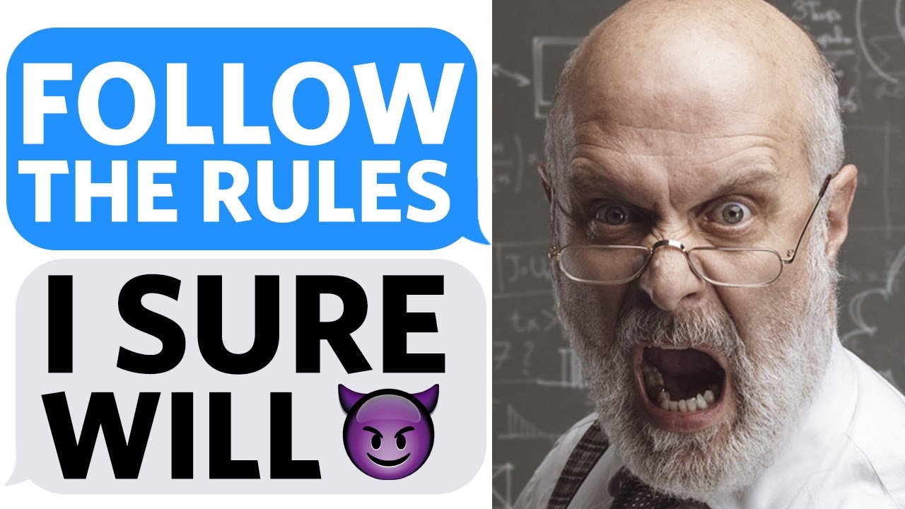 Teacher Tells me to FOLLOW the Rules EXACTLY… so I send EVERYONE to his Office  - Reddit Podcast