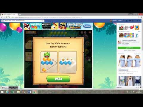 Angry Birds POP! on Facebook - Level 3 Walkthrough
