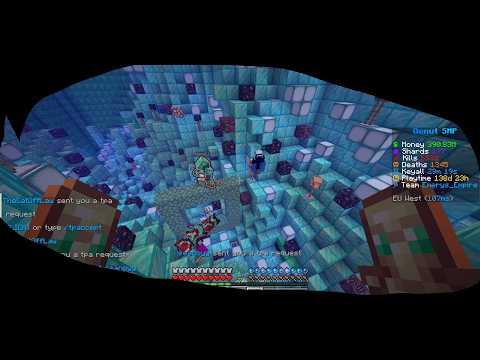 Donutsmp live Lootdrop right now join up! DOUBLE DRAGON HEAD LOOTDROP NETHERITE BLOCK JOIN UP START