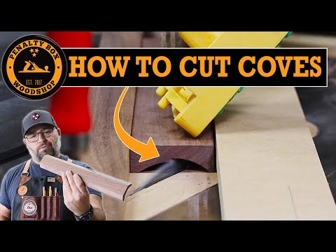How to Make a Cove Cut on the Table Saw - For Unique Boxes and Cove Molding