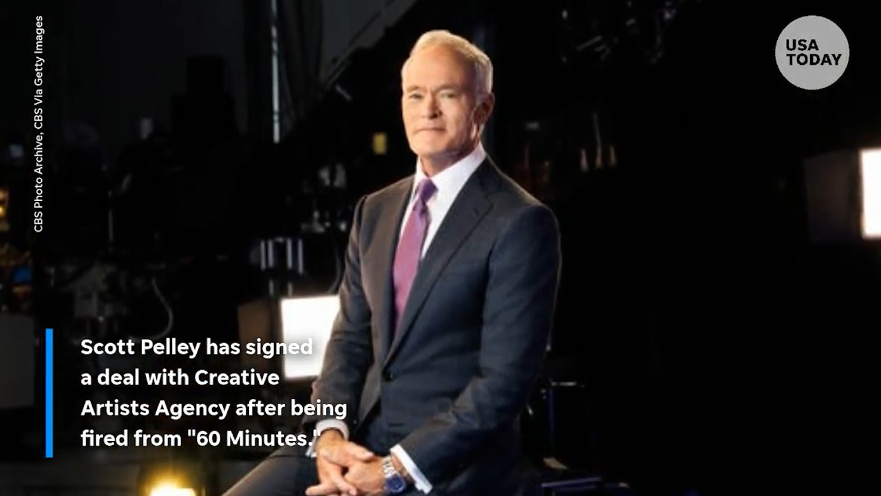Scott Pelley signs major deal with CAA after '60 Minutes' firing