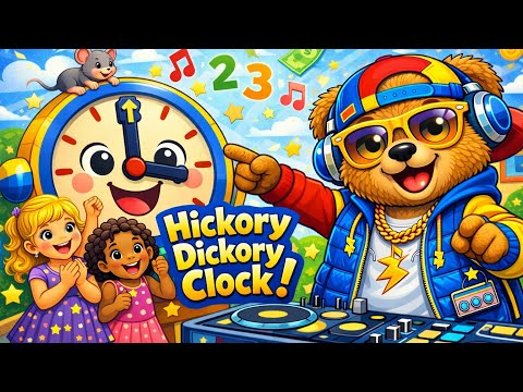 Learning to Tell Time | Kids Song & Dance | DJ Fuzzy!