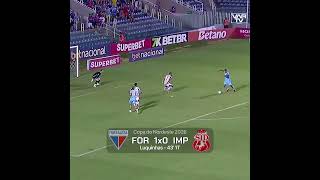 GOL DO FORTALEZA | LUQUINHAS | FORTALEZA 1X0 IMPERATRIZ | COPA DO NORDESTE 2026 | 28/03/2026