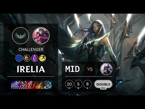 Irelia Mid vs Syndra - EUW Challenger Patch 12.4