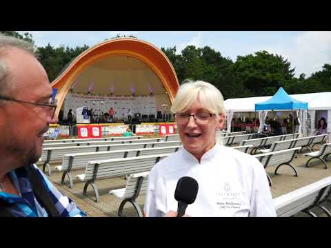 Szefowa kuchni hotelu Trzy Wyspy, Beata Białkowska, odpowiada na pytania naszej lotnej tv.