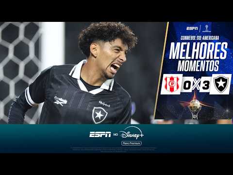 Gols e lances de Independiente Petrolero x Botafogo