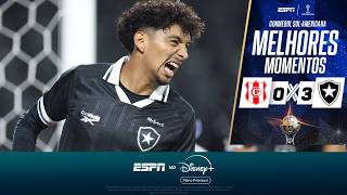 BOTAFOGO ATROPELA O INDEPENDIENTE PETROLERO E FICA PERTO DAS OITAVAS DA SUL-AMERICANA