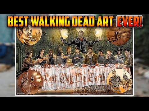 The Best Walking Dead Art EVER!