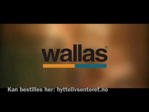 Wallas parafinkamin m/fjernstyring fra Hytteliv Senteret