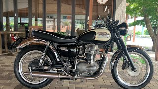 KAWASAKI W650 EJ650A キャブ車　初年度登録H16年　バッテリー新品　油脂類交換　シート張り替え