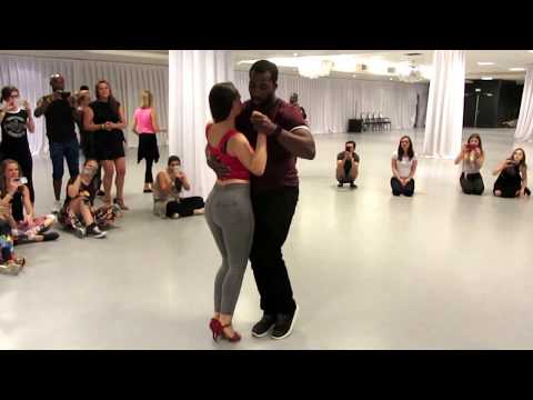 Chamala Kevin+Marty Kizomba Fusion Technical Lifts Advanced Level Viva Kizomba Amsterdam 18