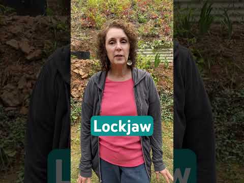 Lockjaw = tetanus #celebratingappalachia