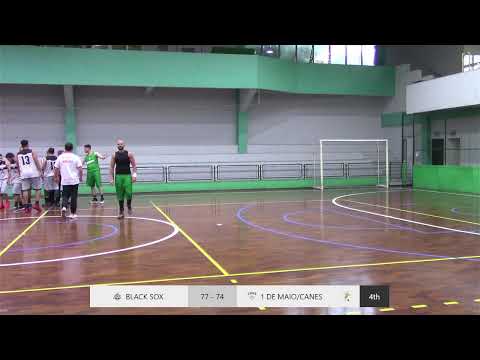 BLACK SOX X 1 DE MAIO/CANES - PLAYOFFS NLAB 21/22 - SÉRIE PRATA- SEMIFINAL - JOGO 3