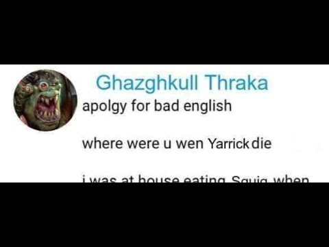 Where were you when Yarrick die? | A Warhammer 40k Comic Dub