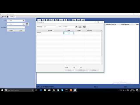 FAQ 125 How to add journal entry