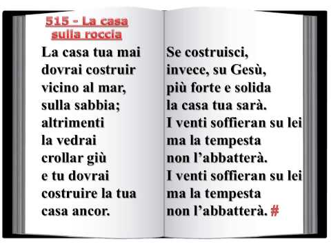 515 La casa sulla roccia - Innario Chiesa Cristiana Avventista del Settimo Giorno 2014