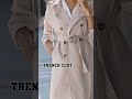 5 Different types of coat for women with names