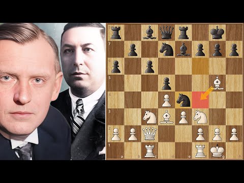 "Fool Me Twice..." ||  Alekhine vs Rubinstein: Their Final Encounter || San Remo (1930)