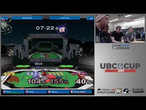 Rustin & Blunted_Object10 vs. Vinodh & Edgeluca - Doubles Losers Finals - UBC Cup 2017 Melee