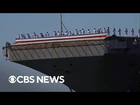 Sailors aboard USS Lincoln reunite with loved ones after months at sea
