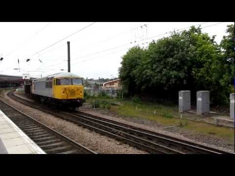 DCR Grid 56311 working a scrap train passes York 07/06/2012