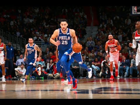 FULL Game Highlights of Markelle Fultz and Ben Simmons' 76ers Debut's