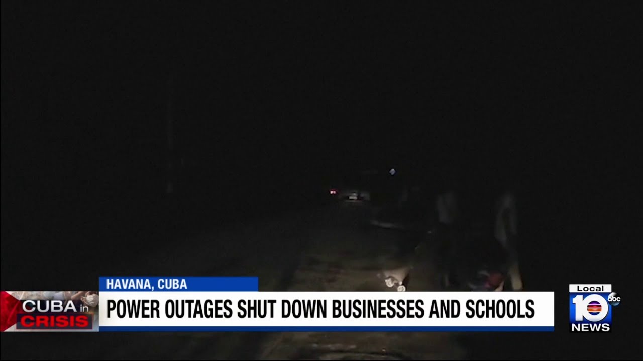 Cuba’s electrical grid collapses for 4th time in 48 hours